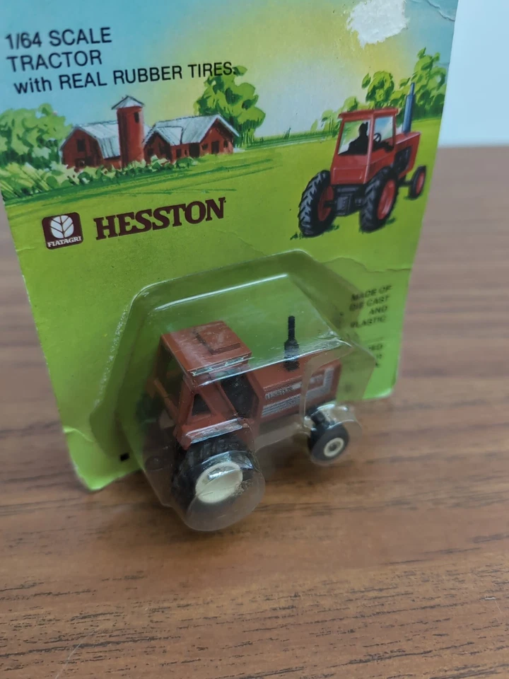 1/64 Mini Toys Hesston 100-90 Tractor  - Image 2 of 2