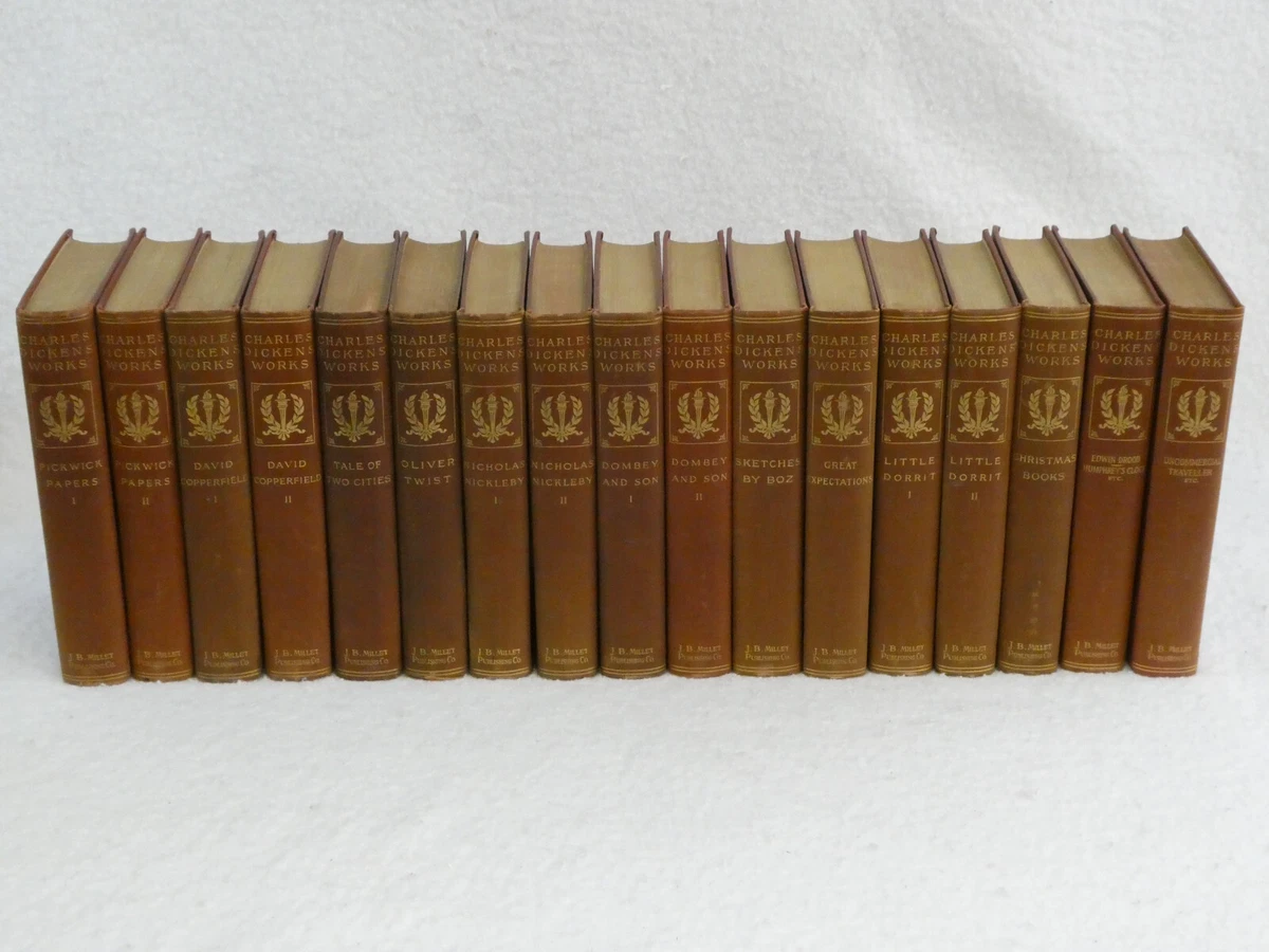 25+ Charles Dickens Sets Hardcover Antiquarian & Collectible Books