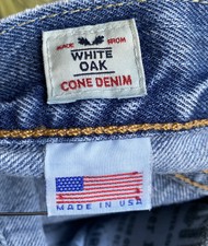 Levi's 511 Cone Mills Raw Selvedge Denim Made in USA Jeans White Oak 32 X  30 H12 for sale online | eBay