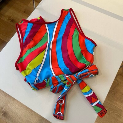 確実正規品！EMILIO PUCCI カラフル水着 セパレート Emilio Pucci One-Piece Swimsuit – Luxury Italian Beachwear