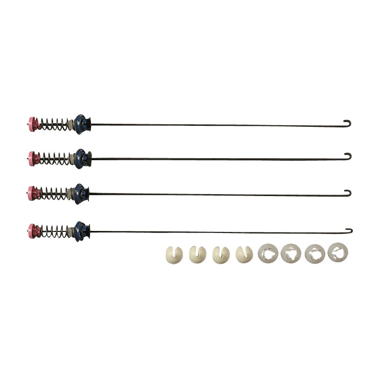 4 Aste Di Sospensione Per Lavatrice Whirlpool - Sostituisce W10440786, W10368626, W10368627