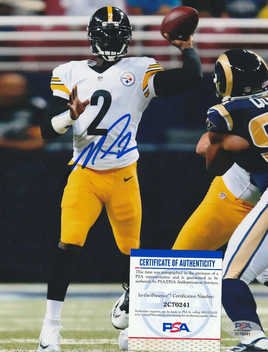 MICHAEL VICK PITTSBURGH STEELERS PSA AUTHENTICATED ACTION SIGNED