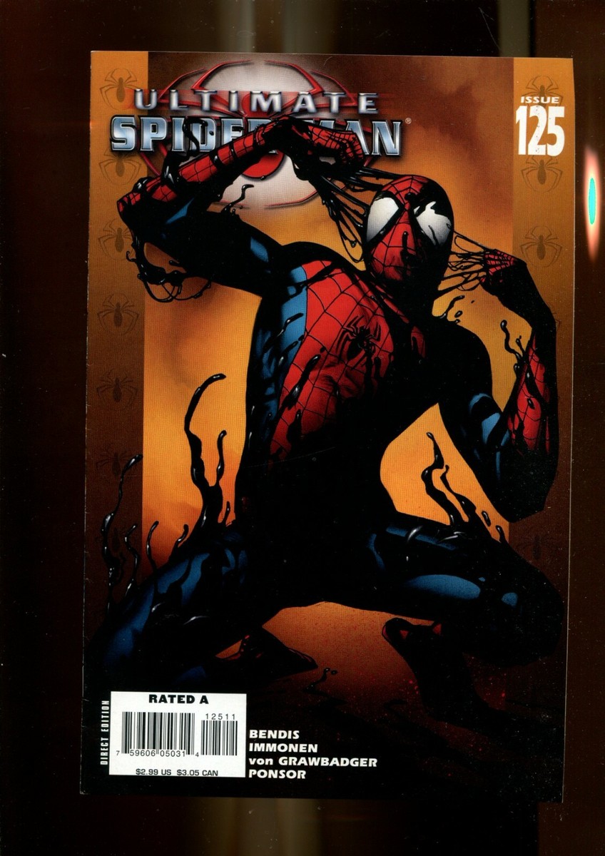 ULTIMATE SPIDER-MAN 125 (9.2) VENOM (SYMBIOTE) COVER MARVEL