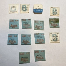 NOS Bulova 5AH Watch Parts Stem Mainspring Setting Lever Balance staff yoke