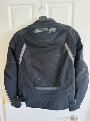 Dainese Super Speed TEX SPR Racing Motorcycle Jacket Size 52 w