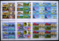 4 x Cook Island 2014 Michel 1966-89 ** MNH Turismo Sport Animali Michel 340,-- €