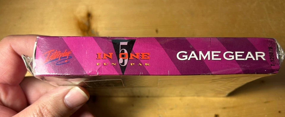 New Sealed 5 in One Fun Pak Game Sega Game Gear Ships Free !! - Image 4 of 4
