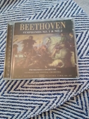 Beethoven  Symphony  1 & 2 Prometheus Overture  Jean-Paul Lauriet CD  Prism