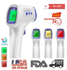  Infrared Forehead Thermometer Digital LCD Non-Contact Temperature Gun New