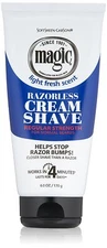 3 PACK SoftSheen-Carson Magic Razorless Cream Shave, Light Fresh Scent, 6 oz