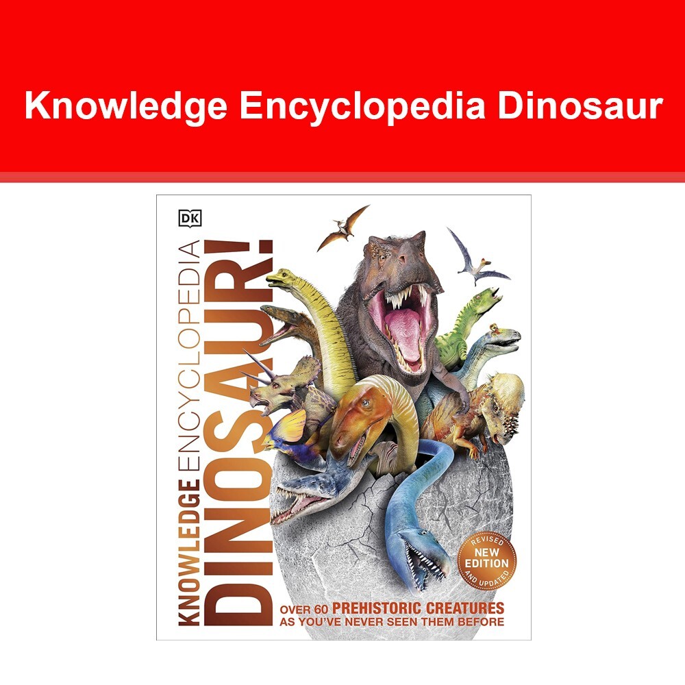 Knowledge Encyclopedia Dinosaur! by DK, John Woodward 9780241364369 NEW book