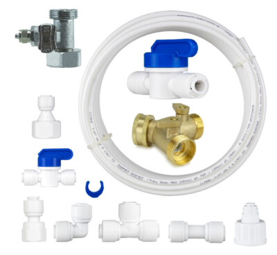 Aqualogis 1/4'' Rohr, Steckverschraubungen für Verkaufsautomat, Zapfanlage, RO, Bierbrauerei