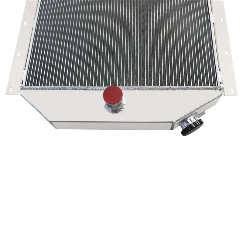 3 Row Aluminum Radiator For 1951-1957 1955 International Harvester L R S Series Foto 4 de 4