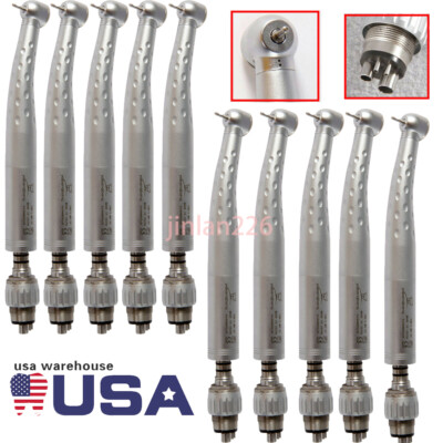 KaV Style Dental High Speed Handpiece with 4 Hole Quick Coupler 360° Swivel