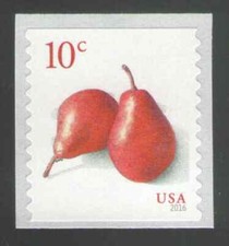 US. 5039. 10c. Pears. Coil Single. MNH. 2017