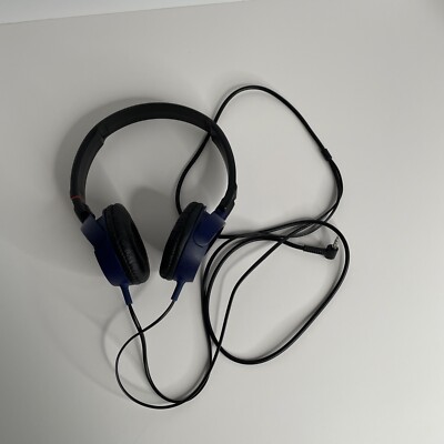 sony wired headset blue 3.5mm Jack tested
