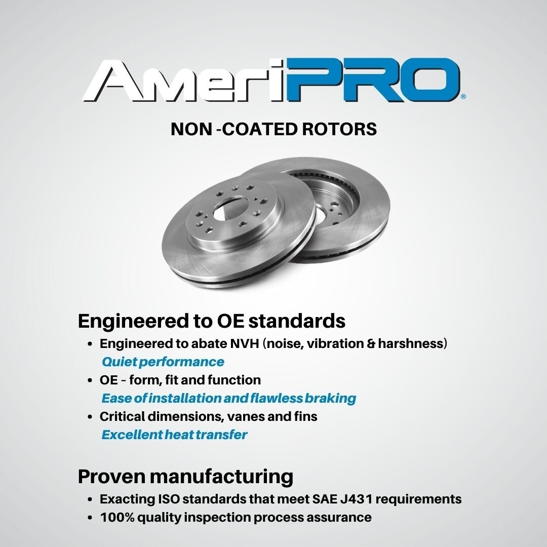 Disc Brake Rotor-Rear Disc AMERIBRAKES 483060 | eBay
