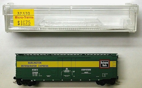 MTL Micro-Trains 32370 Chicago Burlington and Quincy CBQ 79468 50 pies vagón de carga  | Zustand: New