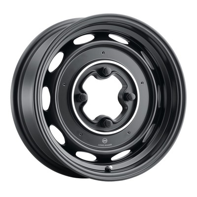 MOBELWAGEN 430B Interceptor Rim 15X5.5 4X130 Offset 20 Black (Quantity of 1)