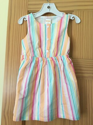 NWT Gymboree Stripe Dress Toddler Girls Easter Wedding Outlet 
