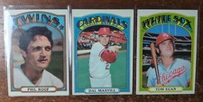 1972 Topps 201-400 Pick from drop down list