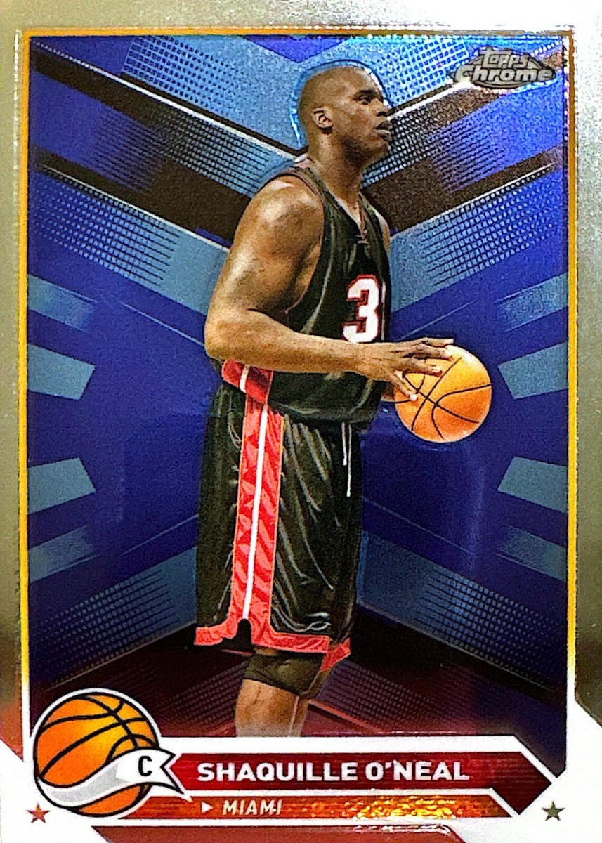 2024 Topps Chrome #148 - Shaquille O'Neal - Miami Heat | eBay