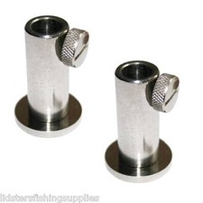 2 x New Stainless Steel Stage Stands for Platform Carp Fishing For Bank Sticks 