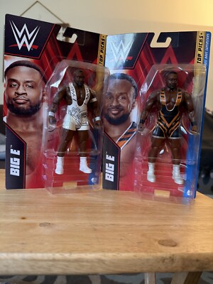 Wwe BIG E Top Picks Basic Series Lot Of 2- New In Package- New Day!