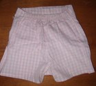 Cute Girls Pink White Checker Embroiderded Summer Fun Skort Shorts Sz 5/6 — photo 2