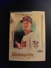 Jose Berrios MLB Baseball Card World Champions Topps Chrome 2020