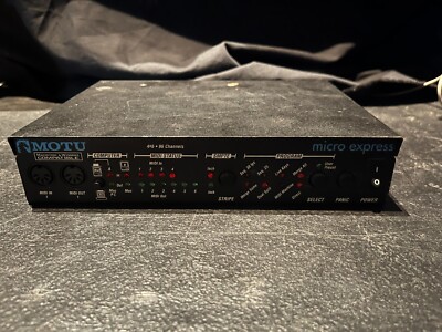 Motu Express Micro 4x6, 96 Channels