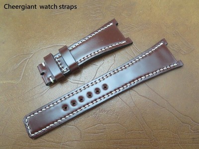 IWC Ingenieur IW322703 shell cordovan strap watchband MIT  萬國錶工程師快拆馬臀皮錶帶巧將手工錶帶 | eBay