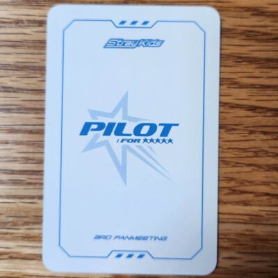 Felix 3rd Fan Meeting Box Tape Photocard Stray Kids Pilot For 5