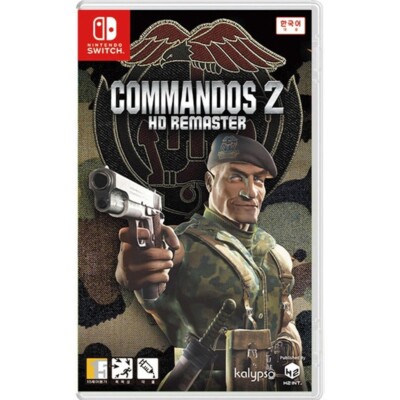 Switch Commandos 2 HD Remaster Korean Version English Chinese Japanese