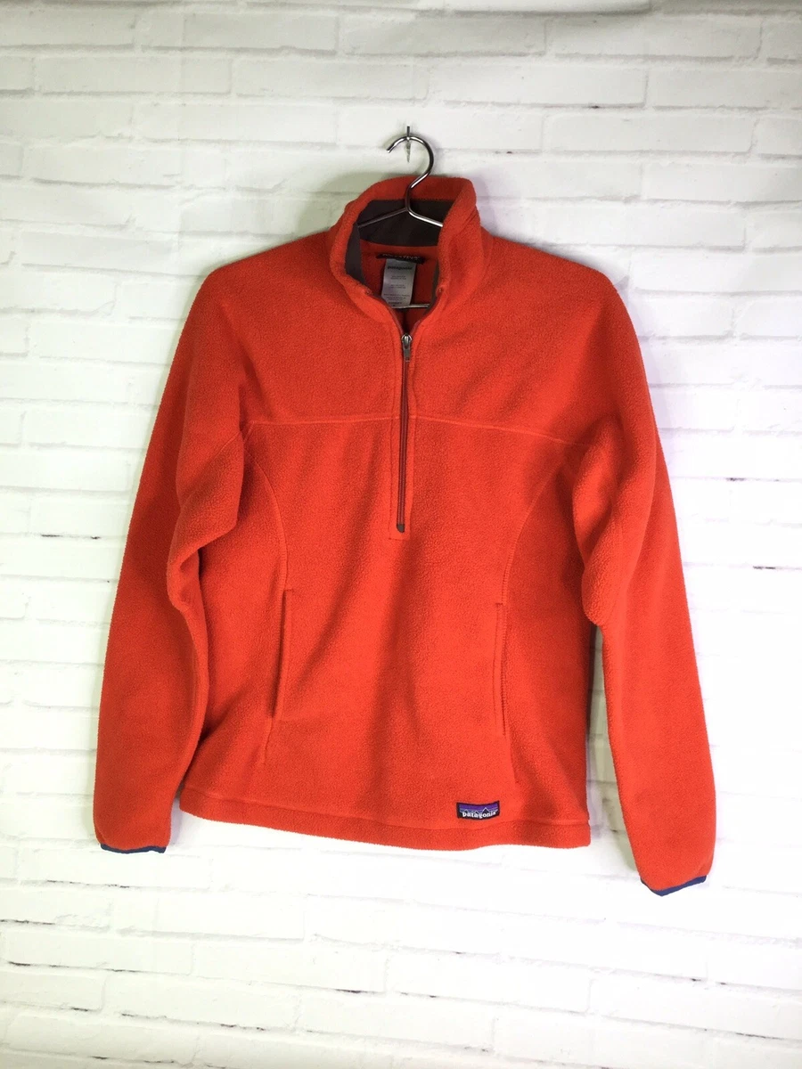 Orange patagonia hotsell pullover