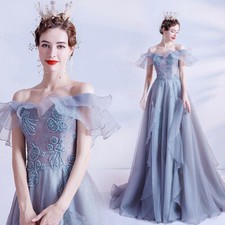Noble Evening Formal Party Ball Gown Prom Bridesmaid Acting Host Dress TSJY17198