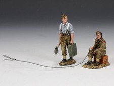 KING  COUNTRY FIELDS OF BATTLE FOB074 BRITISH SAPPERS AT WORK MIB