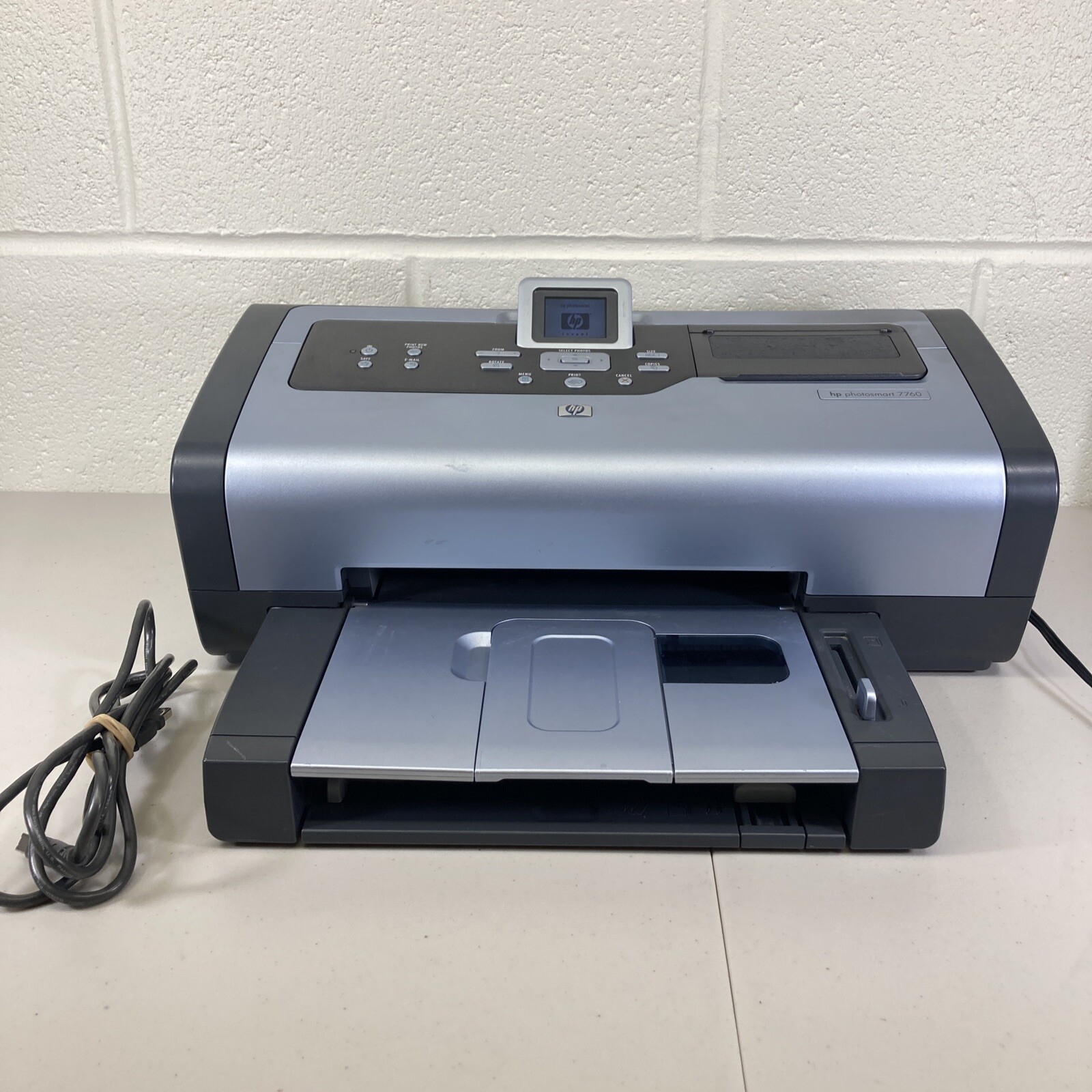 HP Photosmart 7760 Digital Photo Inkjet Printer Works great