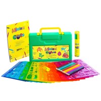 Mimtom Drawing Stencils Kit For Kids | 20 Pc Stencil Set With 370+ Shapes Animal Mimtom Drawing Stencils Kit For Kids | 20 Pc Stencil Set With 370+ Shapes Animal