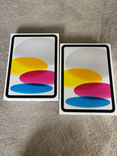 2 x empty boxes Apple iPad (A16) 10.9in WiFi 128GB Silver USBC iPad