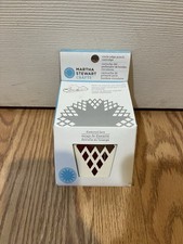 Martha Stewart Circle Edge Diamond Lace Paper Punch Die-Cut Border Craft NEW