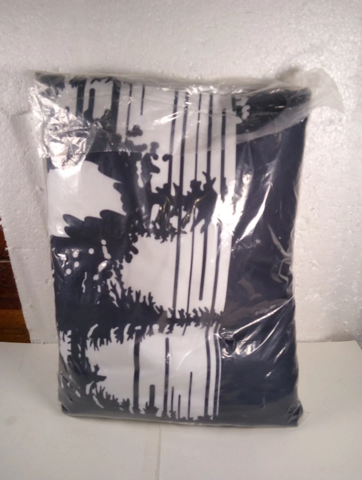 Funda nórdica ambesonne cabina diseño king blanco y negro Foto 2 de 4