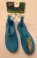 Speedo Water Shoes Kids Jelly Blue Unisex Toddler Slip-On Sz Medium New