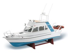 1:25 / Krick 20320, RC Motor Yacht Lisa M. Kit di montaggio, 69 cm, scafo ABS, motore