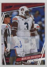 2020 Prestige Rookies Xtra Points Blue Signatures Marlon Davidson #281 Auto 1n2x