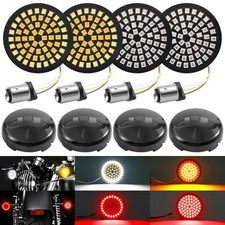 2026 LED Turn Signals 1157, 2" LED Blinker Front Rear Led Lights w/ 4 1157 1157