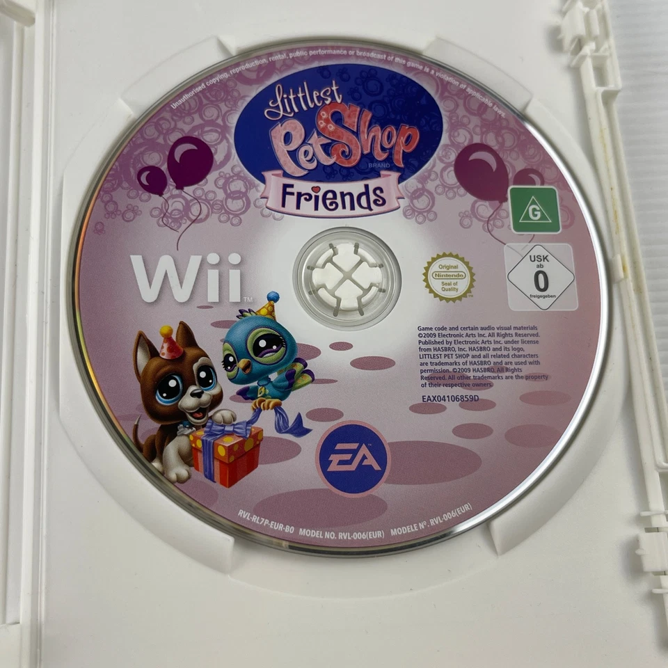 Littlest Pet Shop: Friends - Nintendo Wii Complete With Manual PAL - Image 4 of 4