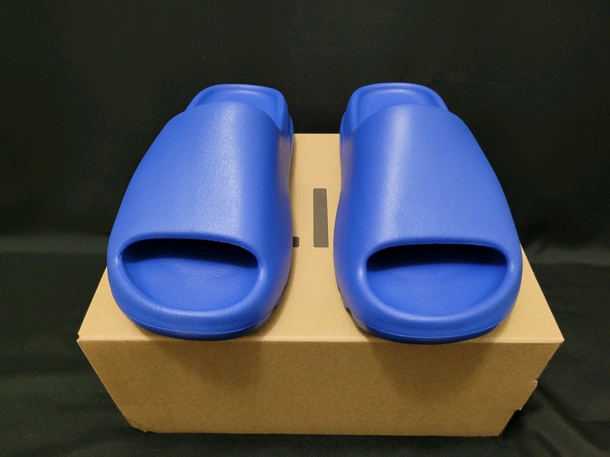 Size 8 Men Adidas Yeezy Slide Azure Blue [ ID4133 ] | eBay display picture 3