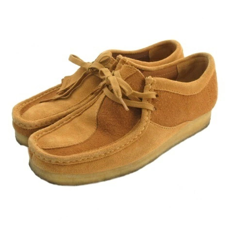 Clarks Wallaby Shoes 7 118 Cola 260417E Shoes Men's [Vector Old Clothes] 2604 - Picture 1 of 6