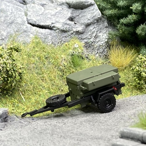 Remorque Militaire HL 10 10 - BUSCH 53603 - HO 1/87 | Condition: Neuf